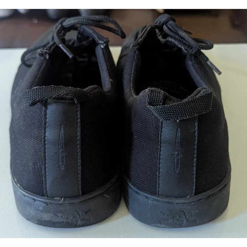Woobies Black MOD-1 Low-Top Tactical Canvas Sneaker Sz 11.5